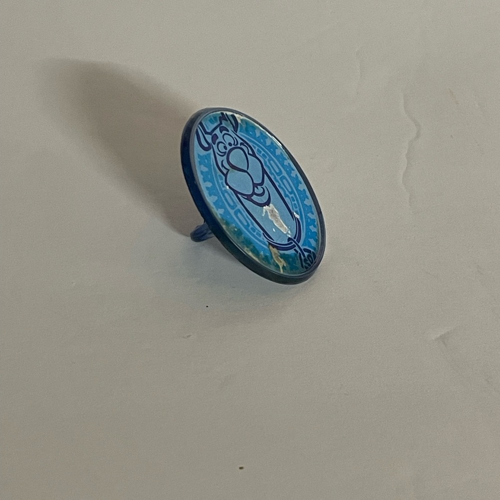 Vintage Blue Scooby Doo Kids Ring